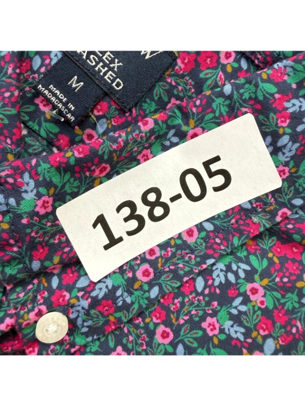 J.Crew Classic Printed Flex Casual Shirt Men M Floral Long Sleeve Flowers - Picture 15 of 15